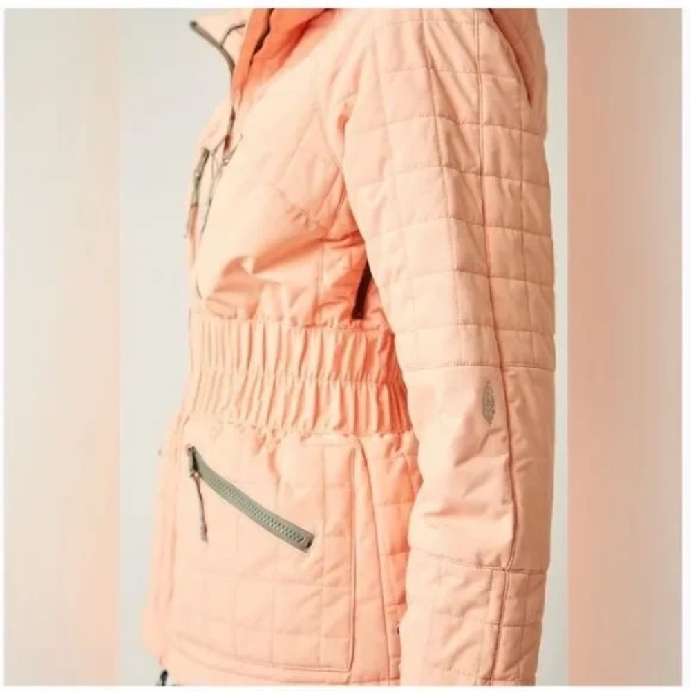 Free People Movement  Small All Prepped Ski Bib & Jacket set Winter melon - Picture 3 of 12